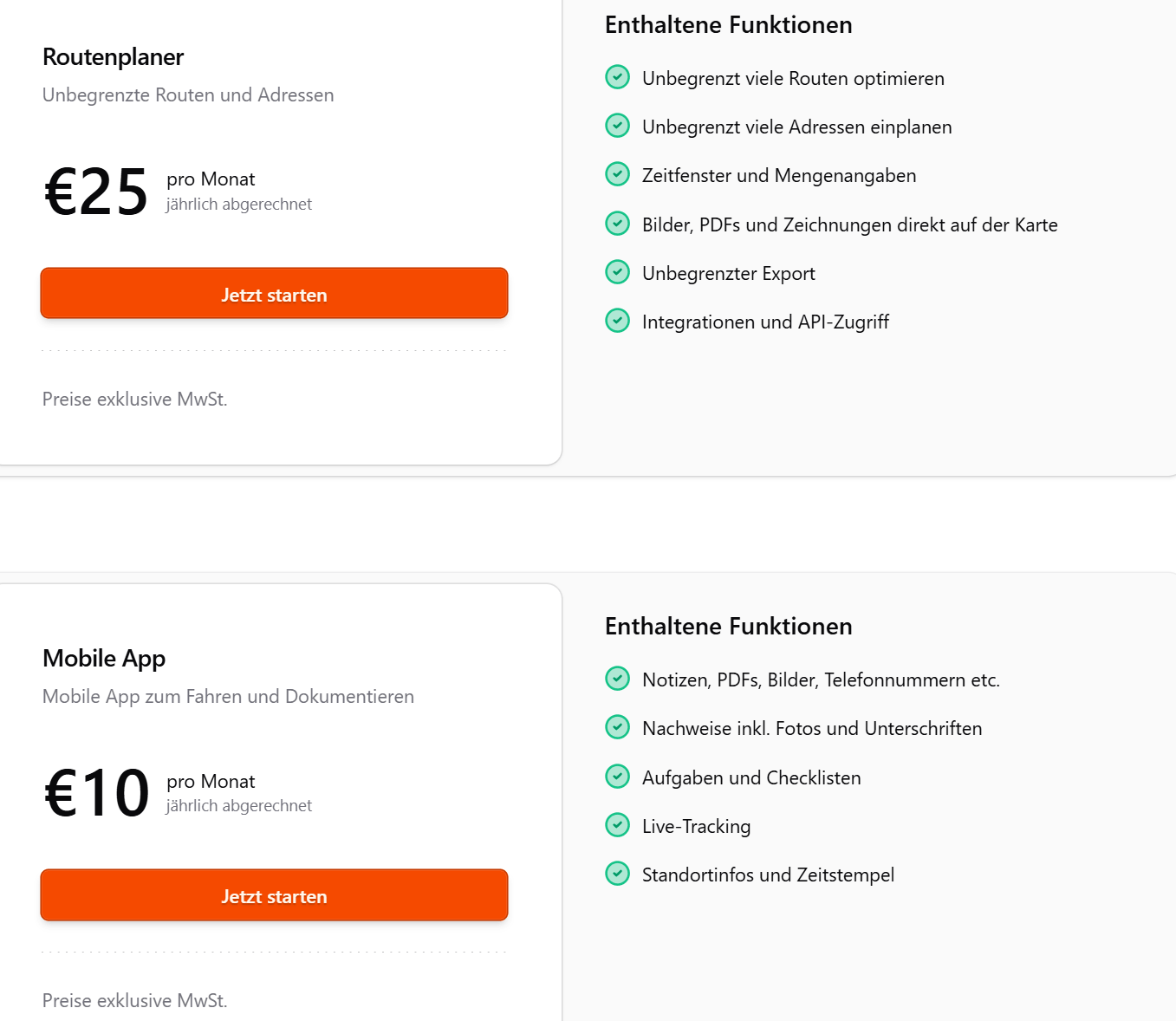 xRouten pricing